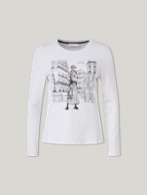 Bild von Langarmshirt mit Print