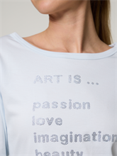 Image sur Langarmshirt mit Strasssteinen