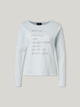 Image sur Langarmshirt mit Strasssteinen