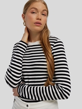 Bild von Langarmshirt mit Streifen FELINA