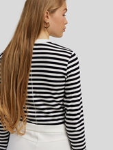 Bild von Langarmshirt mit Streifen FELINA