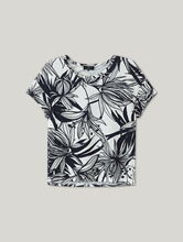 Bild von T-Shirt mit Blumen-Muster