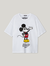Image sur T-shirt a Mickey Mouse
