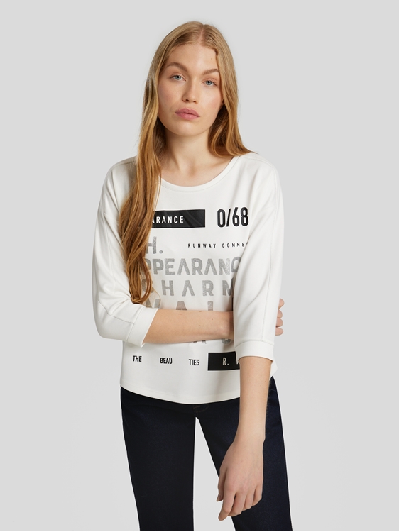 Bild von T-Shirt mit Glitter-Schrift