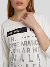 Bild von T-Shirt mit Glitter-Schrift