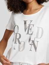Bild von Shirt mit Love-Print