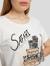 Bild von T-Shirt mit Strass-Print