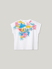 Bild von Shirt mit Blumenprint