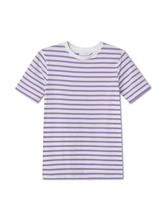 Vertbaudet Jungen T-Shirt Mit Streifen – Azurblau, Größe 140