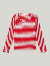 Bild von Langarmshirt mit Streifen