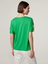 Bild von Blusenshirt mit Allover-Print CALENE