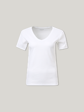 Bild von T-Shirt mit V-Ausschnitt