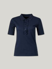 Bild von Poloshirt mit Rüschen