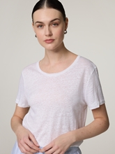 Bild von T-Shirt aus Leinen