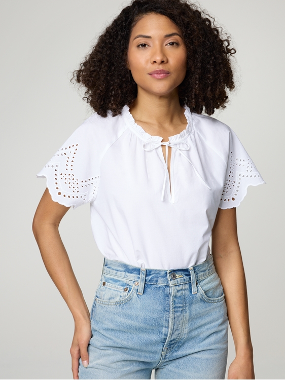 Bild von Blusenshirt aus Baumwolle