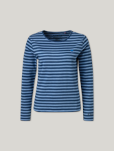 Image sur T-shirt à manches longues avec broderie