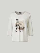 Bild von Langarmshirt mit Print