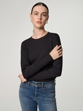 Bild von Langarmshirt mit Rippen