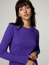 Image sur T-shirt à manches longues avec côtes