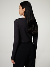 Bild von Langarmshirt aus Baumwolle