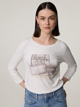Bild von Langarmshirt mit Pailletten