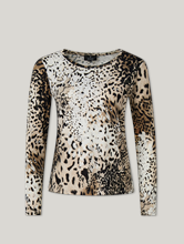 Bild von Langarmshirt im Leo-Print