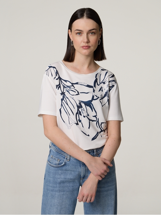 Image sur T-shirt à coupe régulière