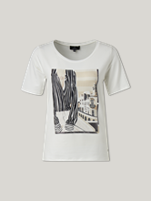 Image sur T-shirt avec imprimé