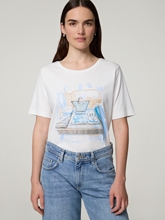 Image sur T-shirt en coton