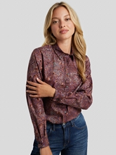 Bild von Hemdbluse  mit Animal Print