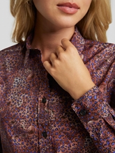 Bild von Hemdbluse  mit Animal Print