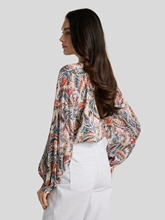 Bild von Jerseybluse im Allover-Print