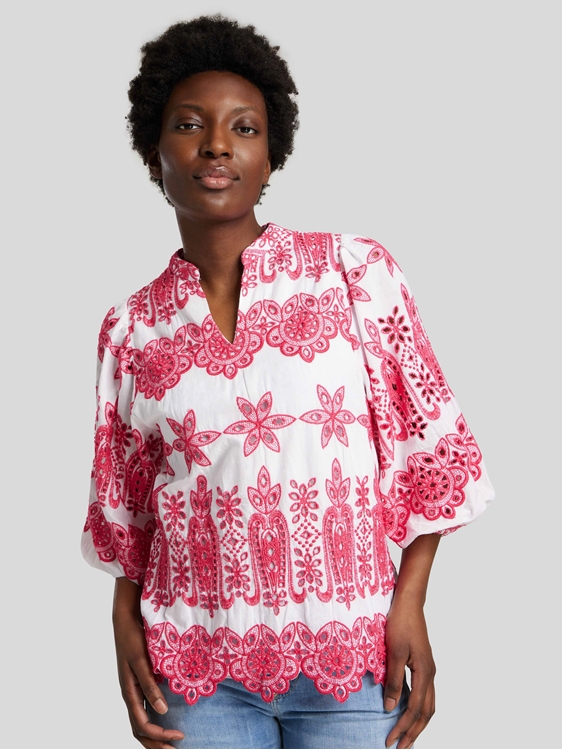 Image sur Blouse à broderie