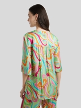 Bild von Bluse mit Allover-Print