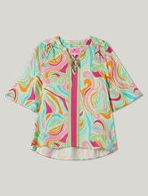 Bild von Bluse mit Allover-Print