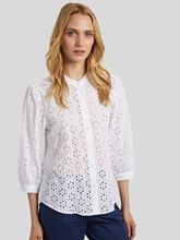Bild von Bluse mit Lochstickerei VELIA