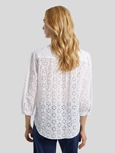 Bild von Bluse mit Lochstickerei VELIA