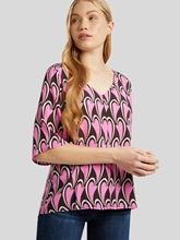 Image sur Shirt imprimé coeur