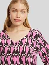 Image sur Shirt imprimé coeur