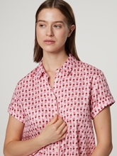 Bild von Kurzarmbluse aus Baumwolle