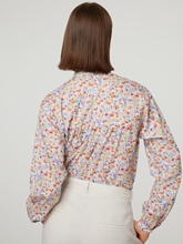 Bild von Bluse mit floralem Print ROSE