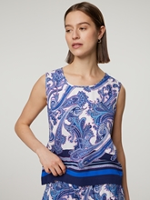Bild von Blusentop mit Paisley-Print