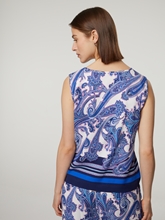 Bild von Blusentop mit Paisley-Print