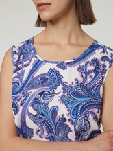 Bild von Blusentop mit Paisley-Print