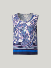 Bild von Blusentop mit Paisley-Print