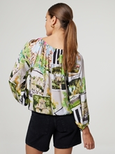 Bild von Bluse mit Allover-Print