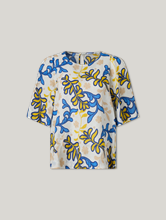 Image sur Blouse manches courtes en lin