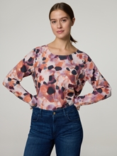 Image sur Blouse à manches longues avec imprimé