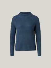 Bild von Strickpullover mit Stehkragen