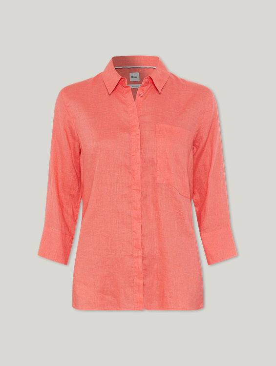 Bild von Hemdbluse aus Leinen